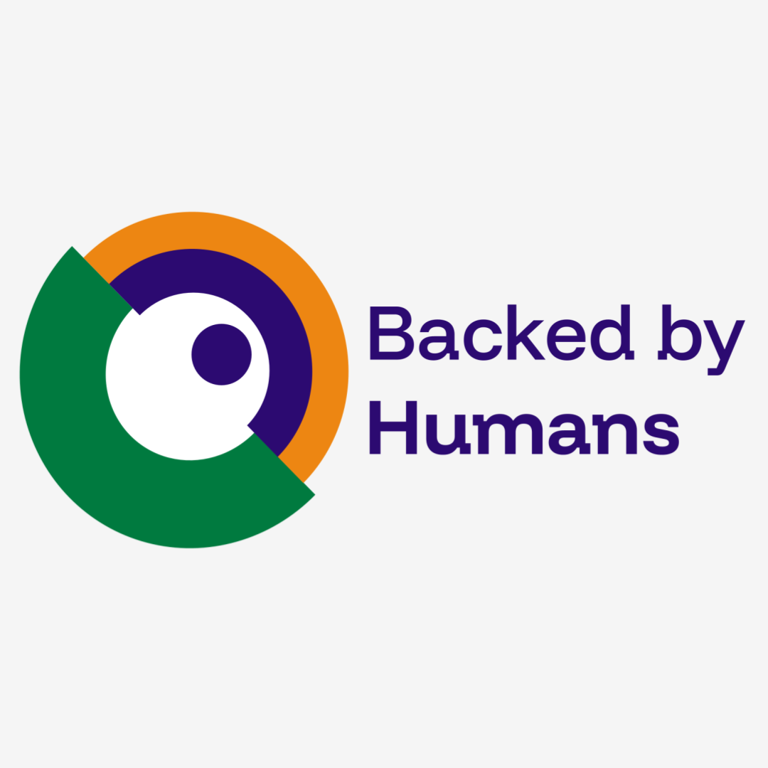 Hello from us: Backed by Humans