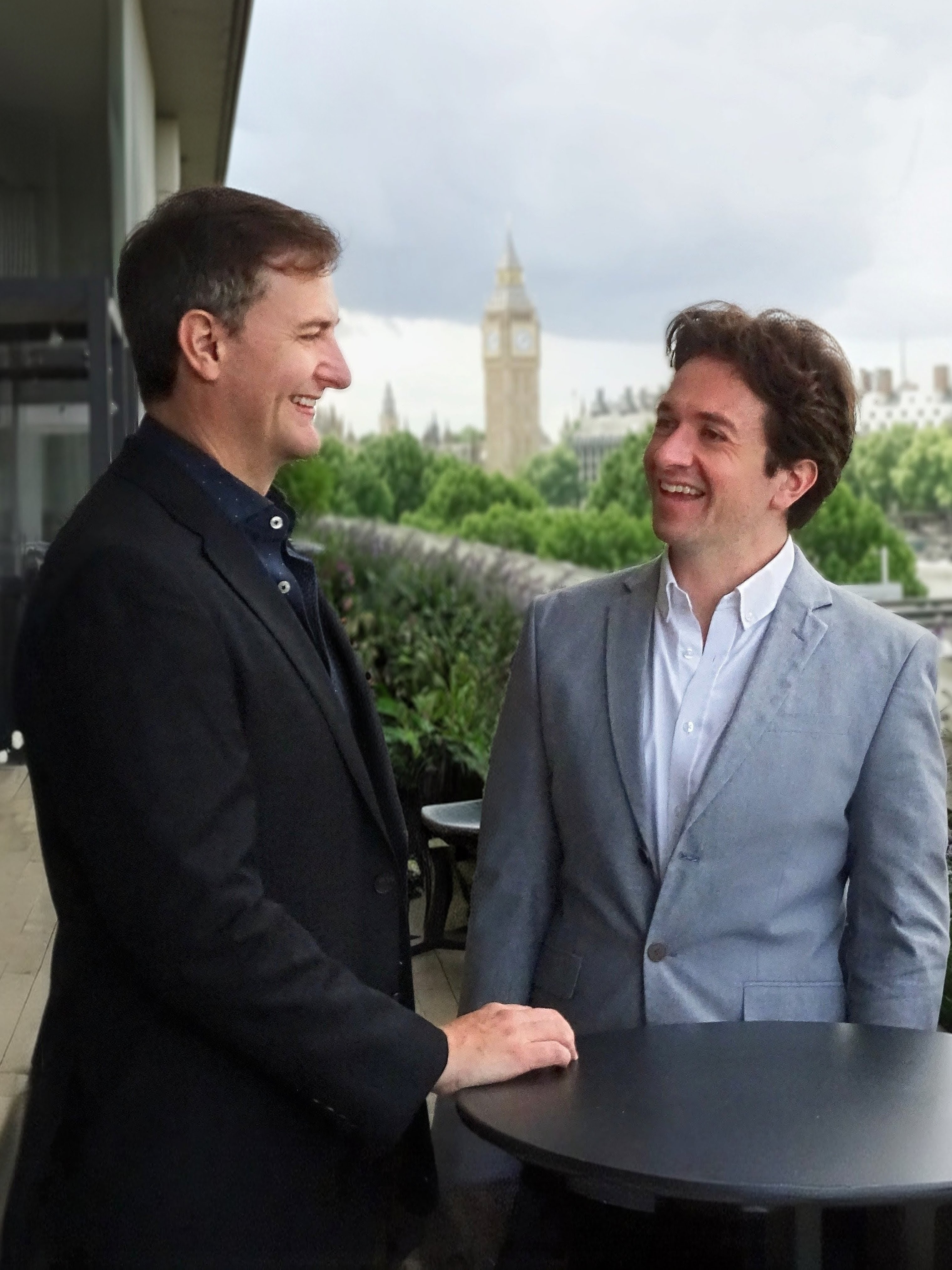 Scott and James, co-founders of Backed by Humans